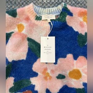 Sezane Annie Jumper - Maxi Flowers, NWT